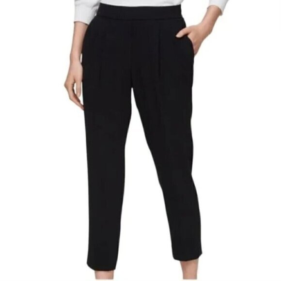 Aritzia Babaton Black New Cohen Cropped Pants - 4 - Picture 10 of 11